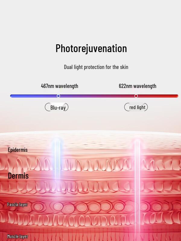 Anlan Color Light Warm Facial Cleansing & Rejuvenation Device