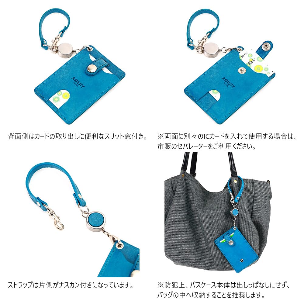 Agility Pista Pass CaseWatermelon Penguinwith Reel (Turquoise)