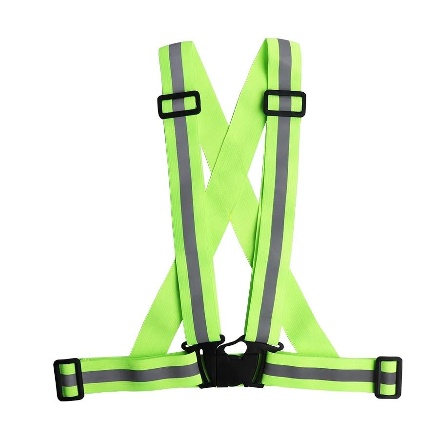 Outdoor Night Walking   Vests Highlight Adjustable Lightweight Reflective Vest Biking  Straps Waterproof Running Gea