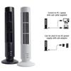 Portable Mini USB Tower Fan for Laptop Bladeless Home Office Tabletop Cooling Fan