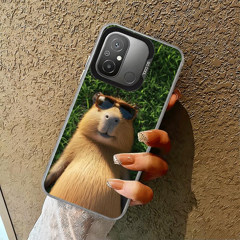 Animal Capybara Cute Soft Phone Case for Xiaomi Redmi 15C 15 14C 13C 12C Poco X5 X6 X7 Pro X3 F8 F7 Ultra M8 13 12 Cover Back Sh