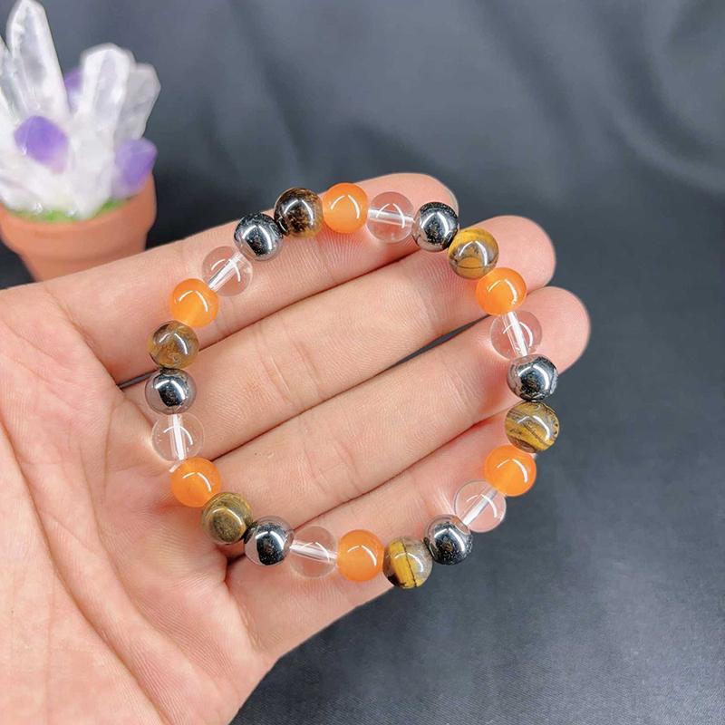 Simple Versatile Healing  Bracelets For Women Men  Natural Stone Beaded Stretch Bracelet Jewelry Accessories Gifts