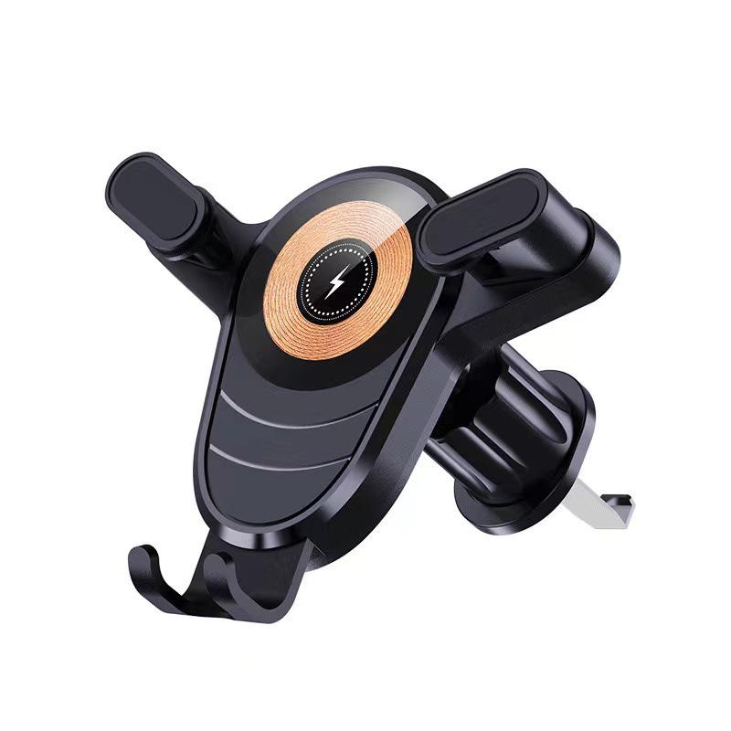 360° Rotating Wireless Charging Car Phone Mount for Air Vent & Dashboard.