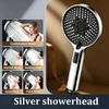 High Pressure 5-Mode Shower Head One-Key Stop Water Handheld Boost Showerhead with Powerful Spray High Quality Bathroom Shower