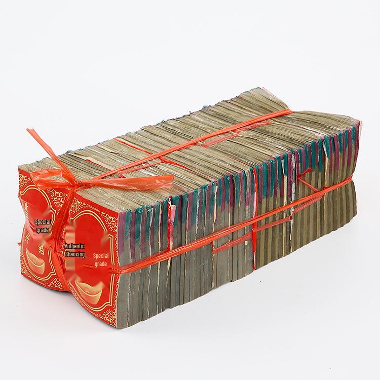 Qingming & Zhongyuan Festival Joss Paper Tin Foil Set with Folded Ingots