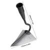 Farm Tools Hoes Triangle Furrow Hoe Small Tip Hoe Agricultural Land Turning Loose Soil Hoe Agricultural Farming Equipment