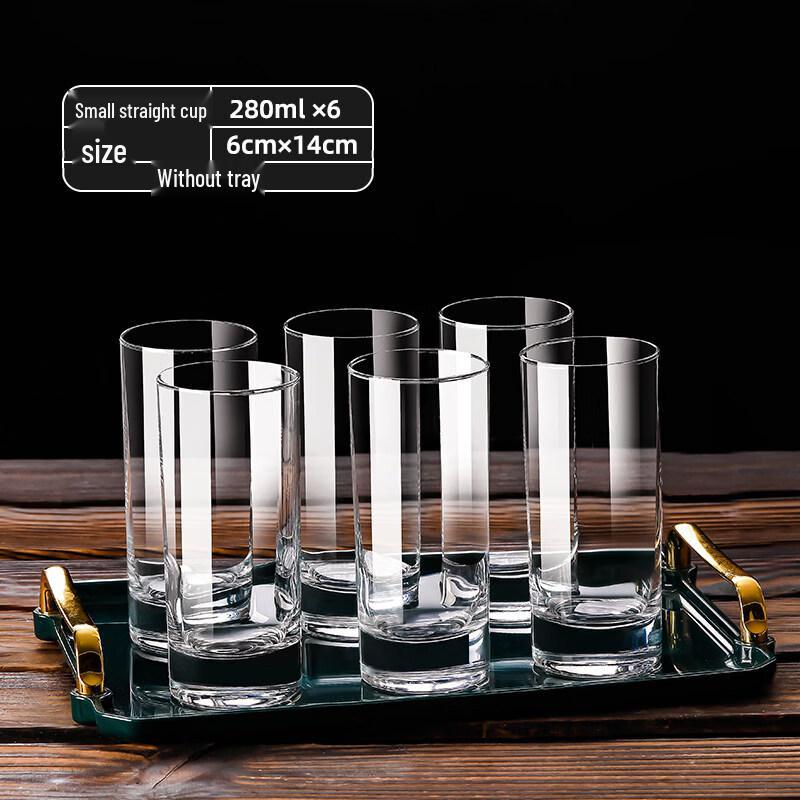 ZISIZ Tempered Glass Drinking Cup