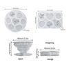 Glue Dropping Mold for Airbag Phone Bracket Diy Seamless Adhesive Resin Phone Bracket Base Silicone Mold with Support