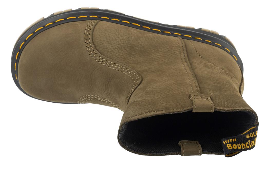 Dr. Martens ZebZag Rigger Boot, Womens brown Chelsea boots