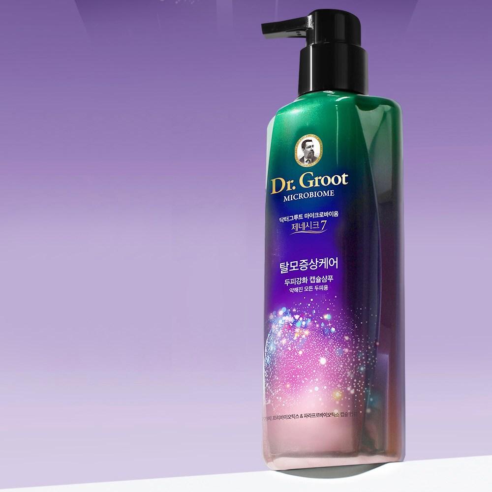 Dr. Groot Microbiome Genesique 7 Shampooing fortifiant pour cuir chevelu Parfum d'agrumes, 400 ml, 1 pièce