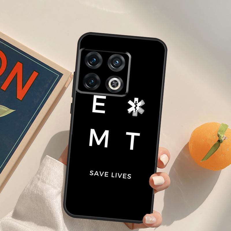 EMT EMS Medical Case For OnePlus 13R 12R 10R 13T 10T 11 12 13 15 OnePlus Nord 5 CE 2 3 4 Lite N20 N30 Cover