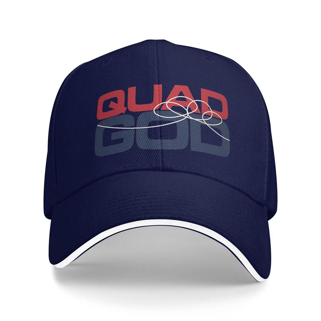 Quad God Baseball Cap Yk Cool Hip Hop Hats Summer Unisex Unisex Tennis Skate Baseball Caps