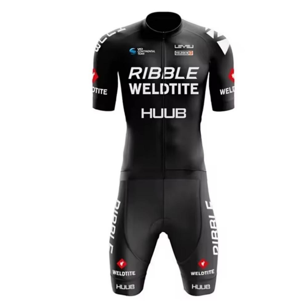 HUUB Summer Short-sleeved Triathlon Onesie Cycling Suit Triathlon Mountain Bike Racing Suit