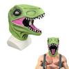 Dino Face Cover Realistic Dinosaur Head Face Covering Animal Costume Cosplay Props Halloween 3D Dragon Party Face Cover