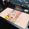 Animal Friends Large Size Mouse Pad Large Gaming Table Cushion Nonslip Laptop Tablet Big Mousepad Xxl Mat Mini Pc Playmat With Lock Edge