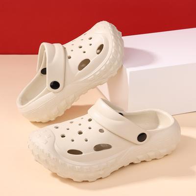 Pantofi noi cu găuri pentru copii Fetele poartă pantofi de plajă cu talpă moale antiderapantă vara Băieții calcă pe rahat senzație papuci cool părinte-copil