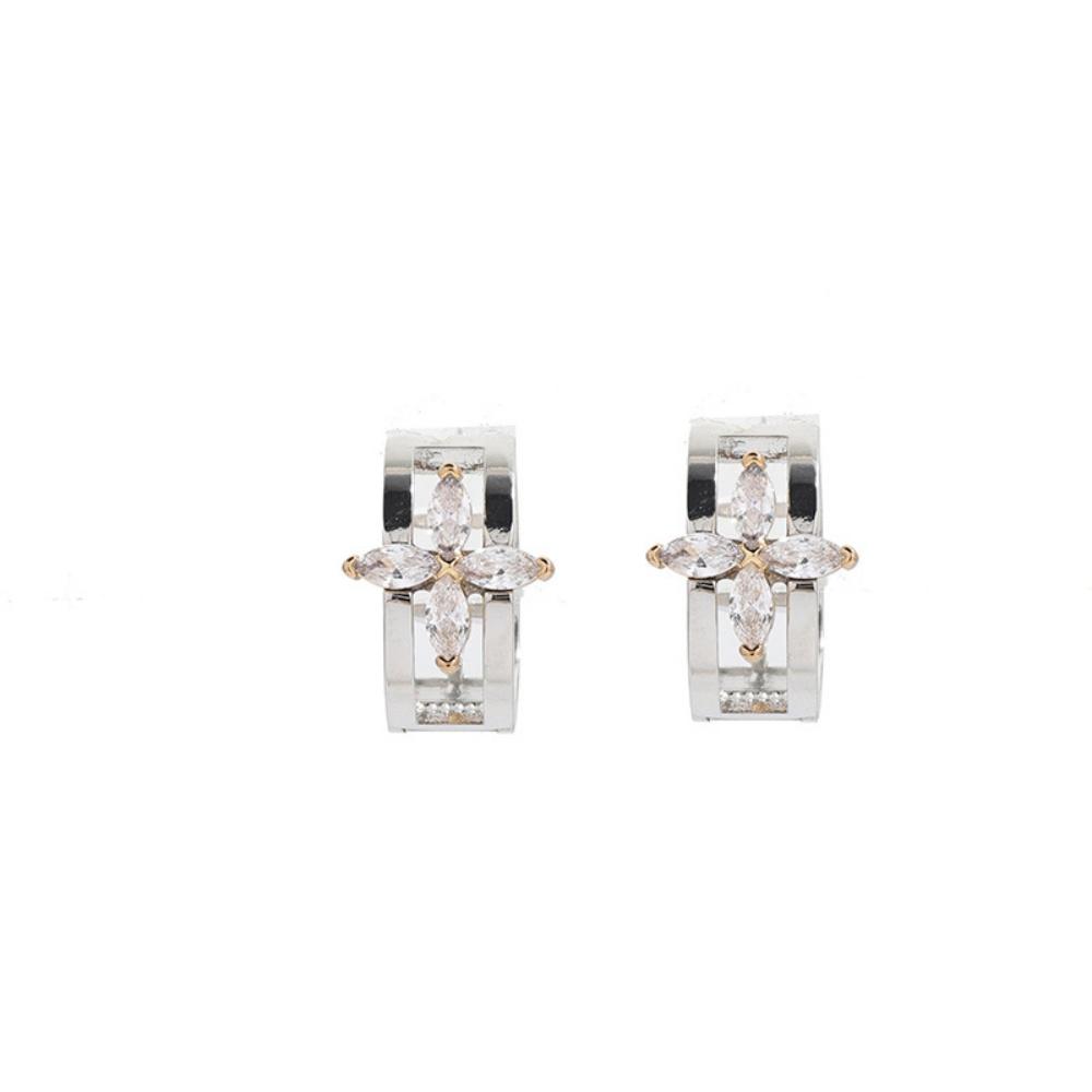 Luxury Stainless Steel Bracelet Ring Set for Women Men four-leaf clover No Fading Waterproof Couple Jewelry Holiday Gift