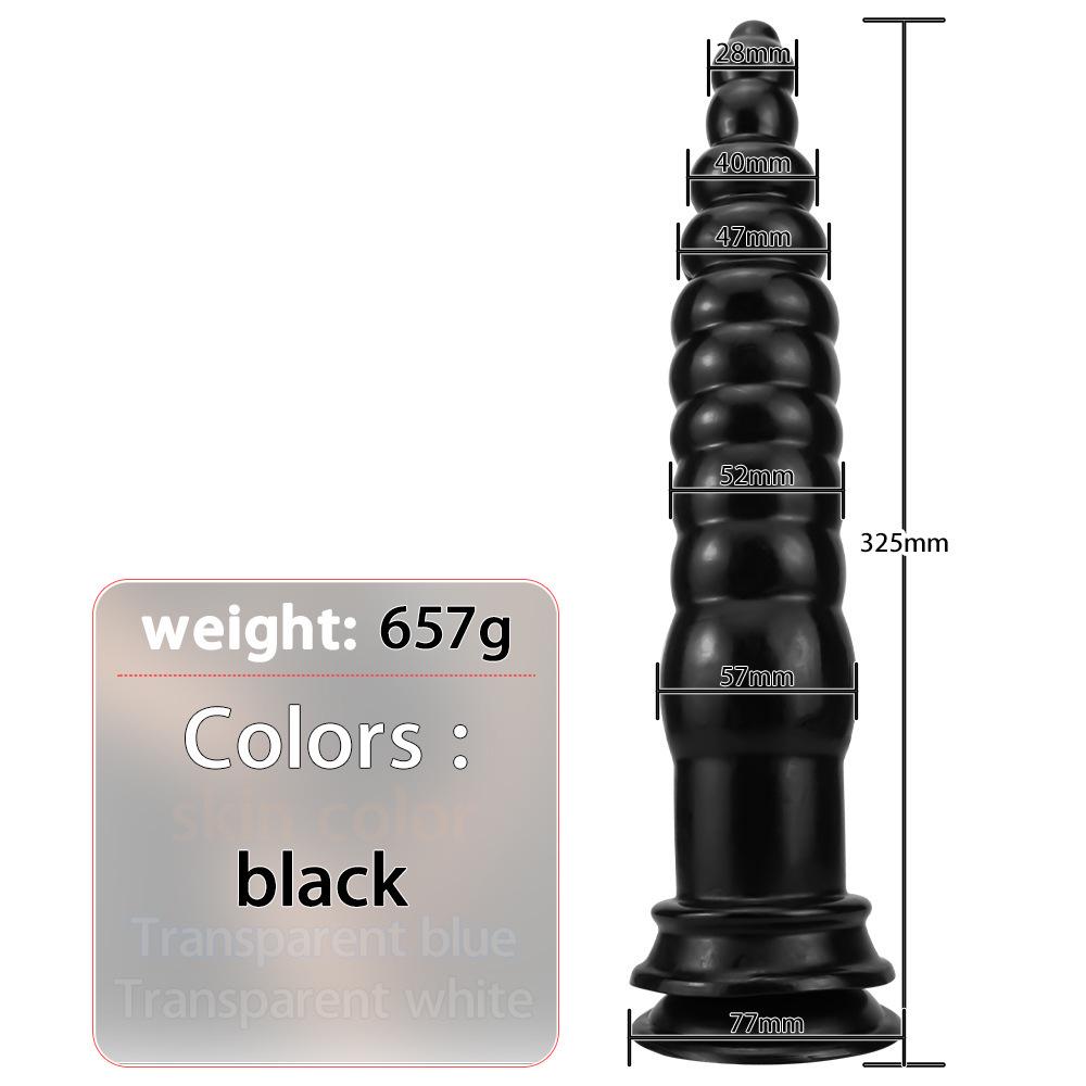 Extra-Large Anal Dilator: 9-Model Collection for Gay Fisting, Thickened PVC