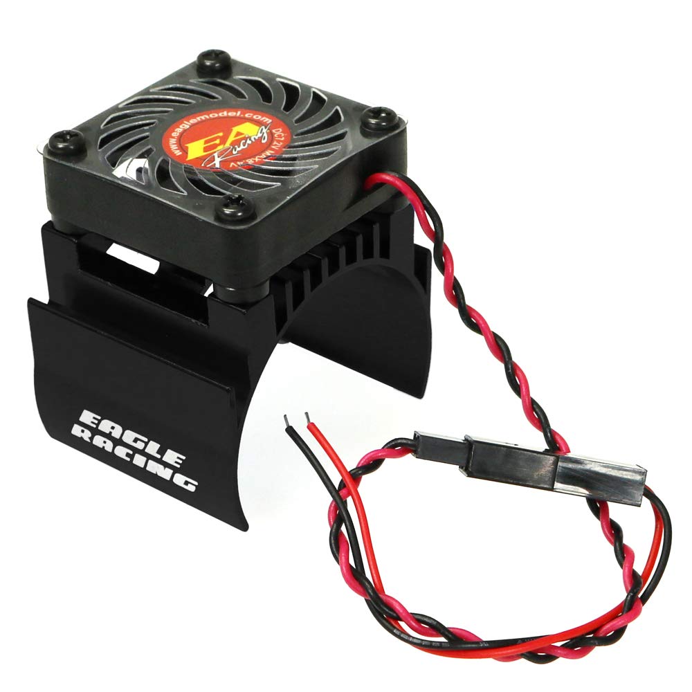 SP Motor Radiator 7.2V with Cooling Fan, Black, 2479-BK