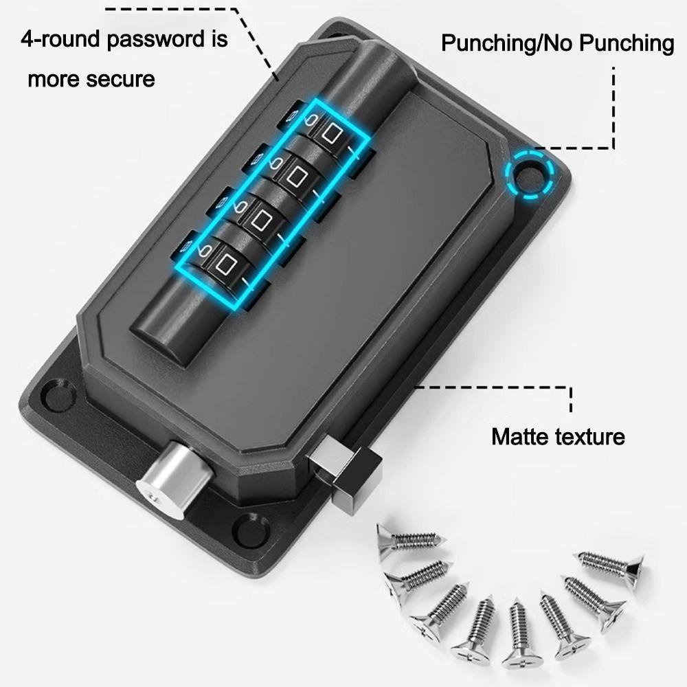 Einklemmschutz-Hand-Baby-Sicherheitsschloss, einstellbar, kein Bohren, Schrankschloss, Kinderschutz, Kühlschranktür, Codeschloss für Zuhause