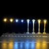 City Road Street traffic lights 7Ports LED LIGHT USB Street Lamp Base Plate Accessories Construction Bricks mini model Works With