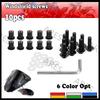 10PCS 5mm Windscreen Windshield Bolt Screw Kit For Kawasaki Ninja 400 650R ZX25R ER6F ER6N ER5 KLE500 KLR650 KLR250 H2 Z1000SX