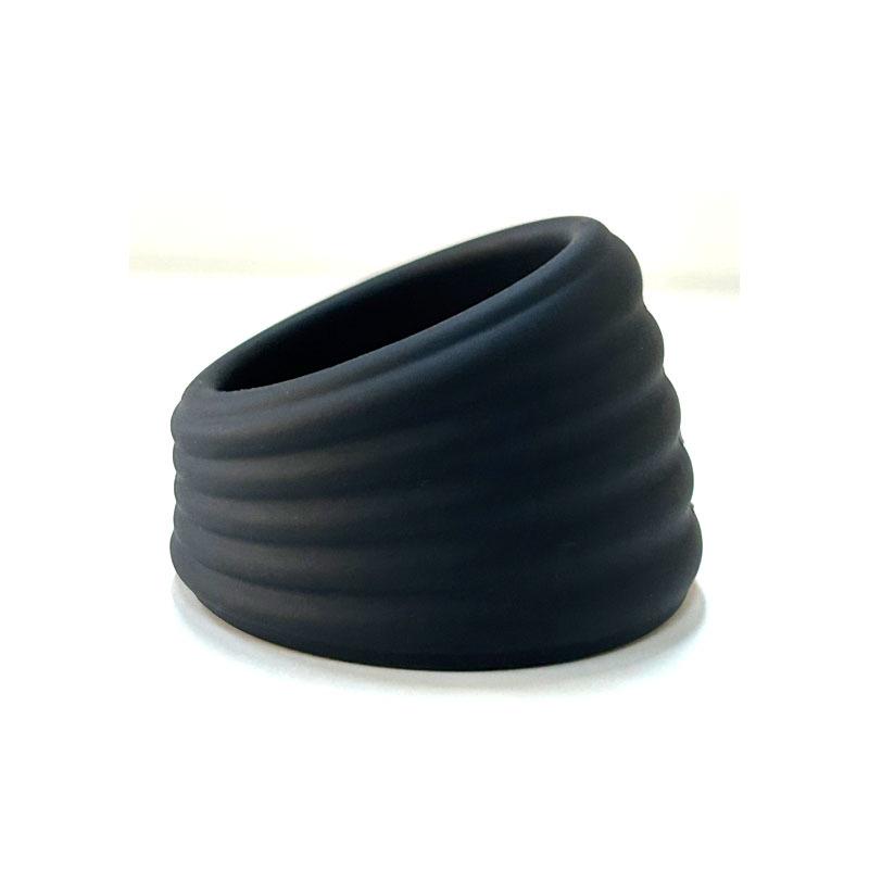 Silicone Ball Lock Penis Sleeve Restraint Ring for Endurance and Sperm Delay