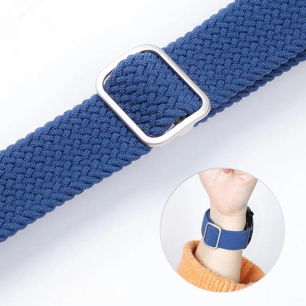 Braided For Samsung Galaxy Watch 8 Strap 44 40mm Nylon Bracelet Correa Pulseira for Galaxy Watch8 Classic 46mm 7 Ultra WatchBand