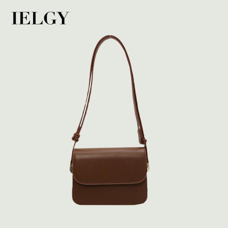 IELGY Design Shoulder Strap Fashionable and Popular Messenger All-match Small Square Bag