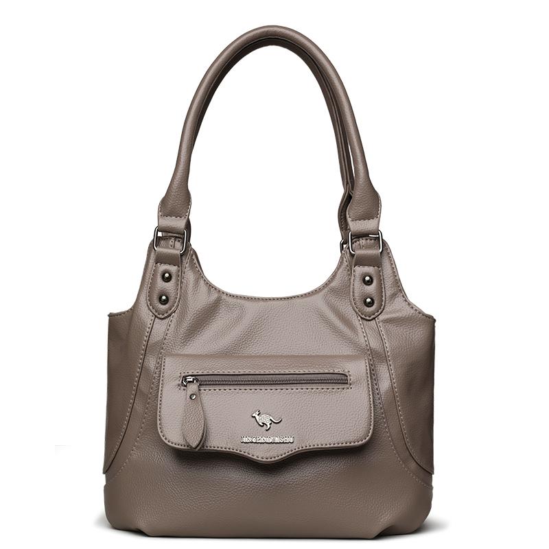 Tote Bag Women's Large Capacity Commuter Handbag Middle-aged Shoulder Bag