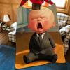 Coperta di Flanella Cartoon T-The B-Boss B-Baby Throw Adatta per Divani Letti Uffici Viaggi, Sedie da Campeggio