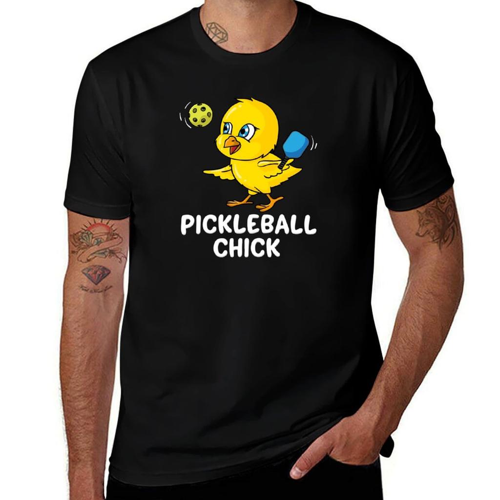 Pickleball Chick T-Shirt Quick Dry Fishing T-Shirt