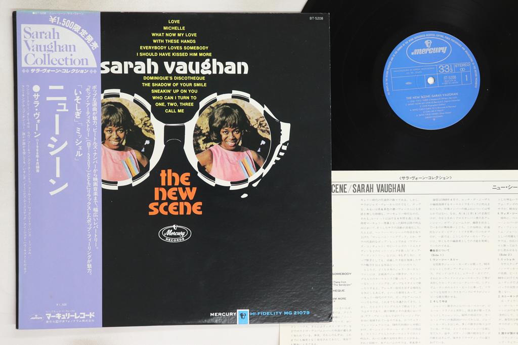 LP Record SARAH VAUGHAN - New Scene BT5208 MERCURY 1978 Japan Obi Jazz Used