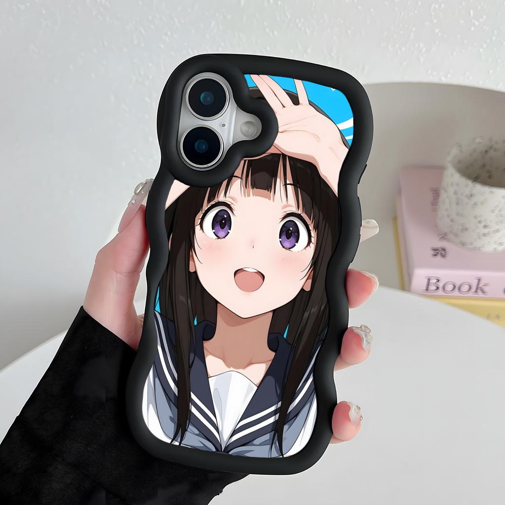 Hyouka Chitanda Wavy Edge TPU Handyhülle für iPhone 17 16 15 14 13 12 11 Air Pro Max Plus Bunte Hülle