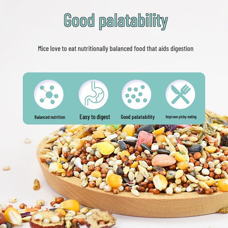 LICHEERS Five-Grain Hamster Food