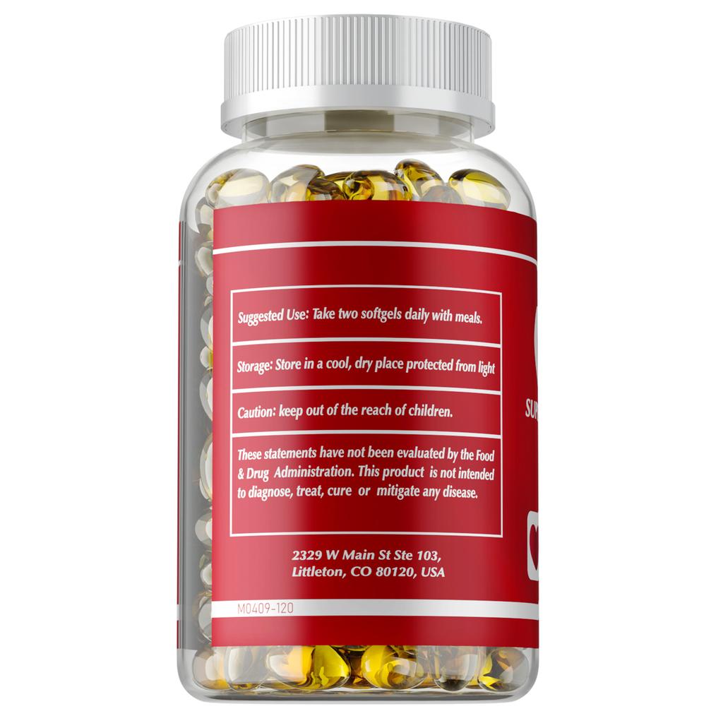 Highly absorbable Coenzyme Q10 supplement, a powerful antioxidant that supports heart health and energy production, and is easily absorbed.
