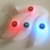 Spoke Light Hot Wheel Shape Simple Installation Three Flash Modes Unique Streamline-shaped Bike Wheel Lamp for MTB