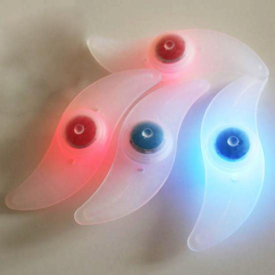 Spoke Light Hot Wheel Shape Simple Installation Three Flash Modes Unique Streamline-shaped Bike Wheel Lamp for MTB