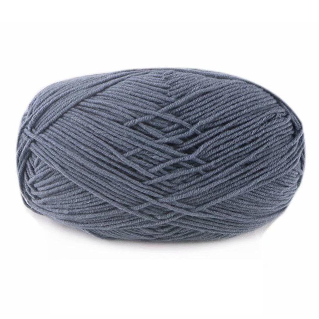 Crochet Yarn Sweater Scarf Gloves Toys Bundle Crafts Gifts Threads Durable Skeins Set Arts 4-Ply for Knitters Beginners Parties