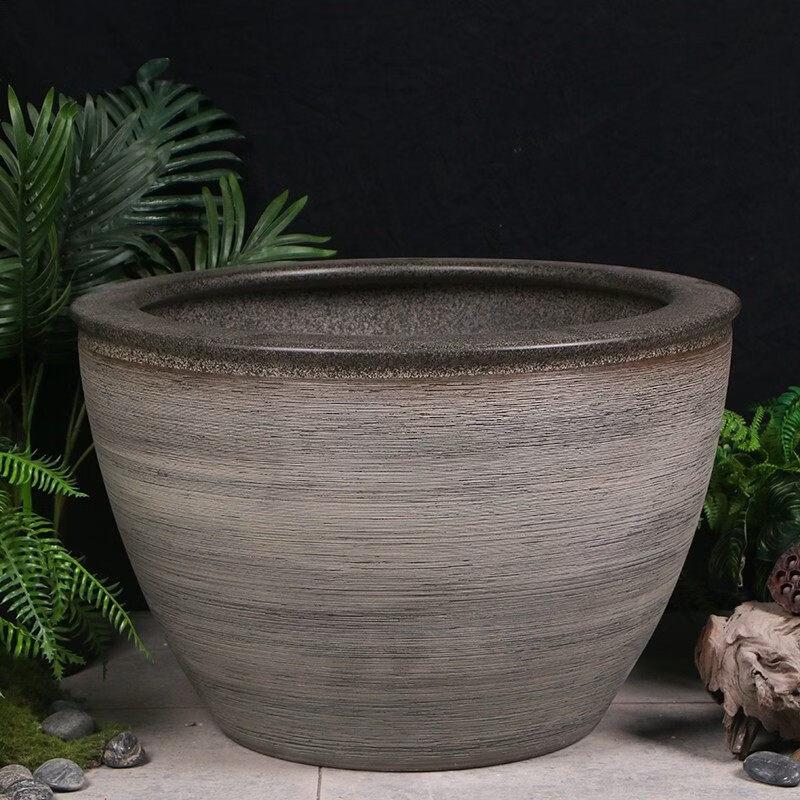 Three Wolves Farm Garden Flower Pot Water Tank with Tray