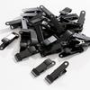 10 Stück/Set Metall Mini Federklemmen Anti-Rutsch Langer Schwanz Krokodilklemmen Mehrzweck Schwarz Krokodilklemmen Haus Büro Dekoration