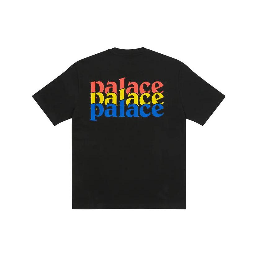 PALACE FW22 T Shirt Unisex Black P23TS134