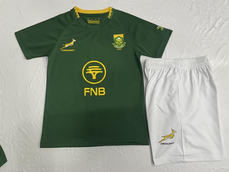 

2025 South Africa Rugby Jersey - Children s & Men s Short Sleeve Sportswear 26