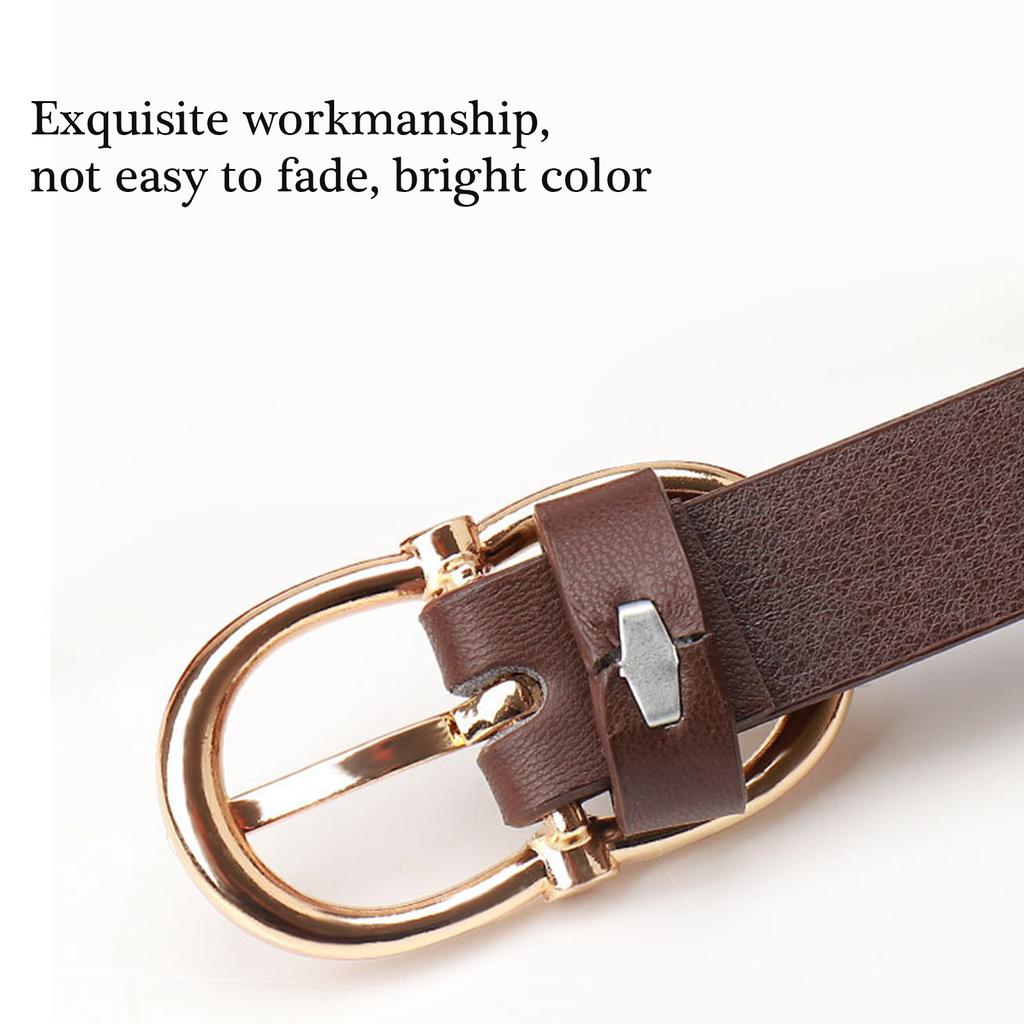 Women's Waist Belt Fashion PU Leather Belt Decorative Waistband Trendy Waist Accessory for Jeans Trousers Dresses