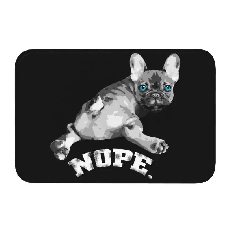 Pug Colorful Pugs Art Dog Pet Lover Floor Door Bathroom Kitchen Mat Anti-Slip Indoor Cute Pet Doormat Toilet Entrance Carpet Rug