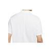 Nike Dri-Fit Victory Solid Logo Print Quick-Dry Breathable Short Sleeve Polo Men Tops White DH0823-100