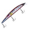 3D Artificial Fishing Lures with 3 Hooks High Attraction Life Like Swimbait Hard Baits for Freshwater and Saltwater