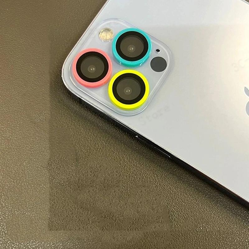 

Керамическая светящаяся защитная пленка для камеры iPhone 14 plus 13 12 mini 11 14 16 15 pro max, защитное стекло для объектива, светящееся в темноте for iPhone15proMax