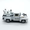 Haunted Metal Truck Halloween Collectible Alloy Car Model with Removable Ghostly Miniature Ornament Home Decors Gift
