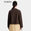 PORTS Women's Short Wool Blend Commuter Coat